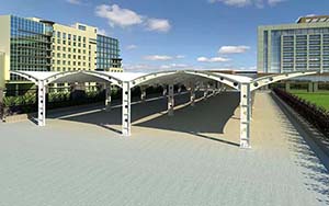 <font color='red'>膜結(jié)構(gòu)車棚</font>布怎么施工,<font color='red'>膜結(jié)構(gòu)車棚</font>施工圖