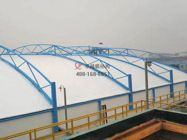 衡水污水廠污水池膜結(jié)構(gòu)設計施工【案例圖片】 　　