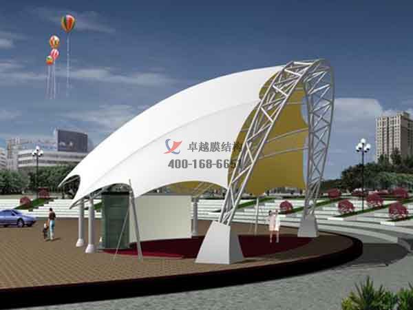 阜陽(yáng)景觀(guān)<font color='red'>張拉膜結(jié)構(gòu)</font>遮陽(yáng)棚【生產(chǎn)廠(chǎng)家】