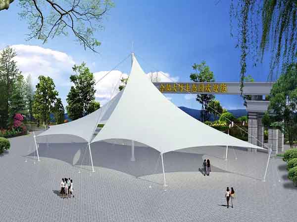 舟山張拉<font color='red'>膜結構景觀</font>設計施工【案例圖片】