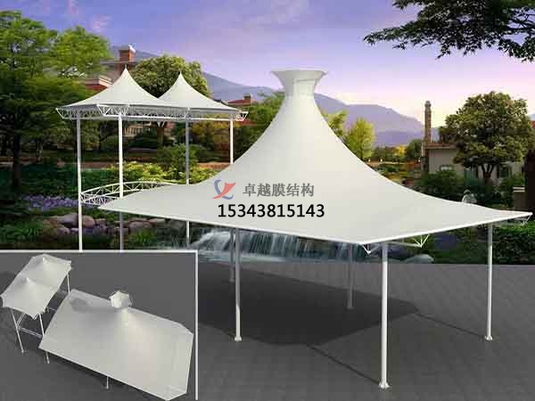 和田張拉<font color='red'>膜結構景觀</font>小品【案例圖片】