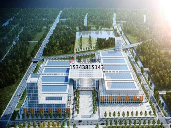 山東青島會展中心膜結構頂棚