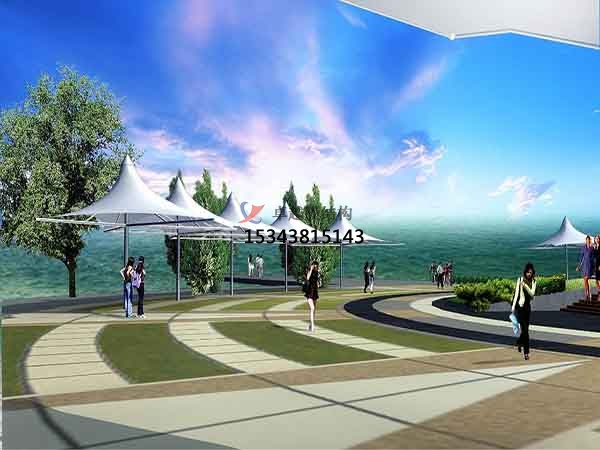 來賓張拉<font color='red'>膜結(jié)構(gòu)景觀</font>設(shè)計(jì)施工【案例圖片】