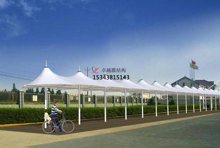 邵陽膜結(jié)構(gòu)景觀罩棚/頂棚/膜結(jié)構(gòu)景觀傘，涼亭設(shè)計(jì)【案例圖片】