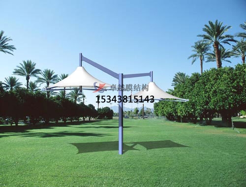 湘西市膜結(jié)構(gòu)景觀涼亭、景觀傘案例膜結(jié)構(gòu)罩棚設(shè)計(jì)