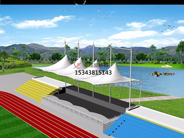 勉縣膜結(jié)構(gòu)看臺/舞臺/主席臺【生產(chǎn)安裝設(shè)計(jì)】