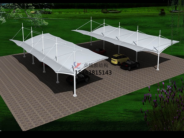 交城膜結構停車棚【生產(chǎn)銷售】