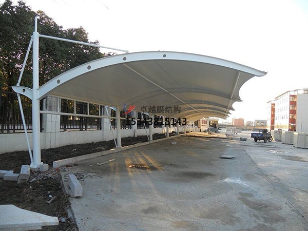 臨武膜結(jié)構(gòu)停車棚【充電站雨棚】設計安裝