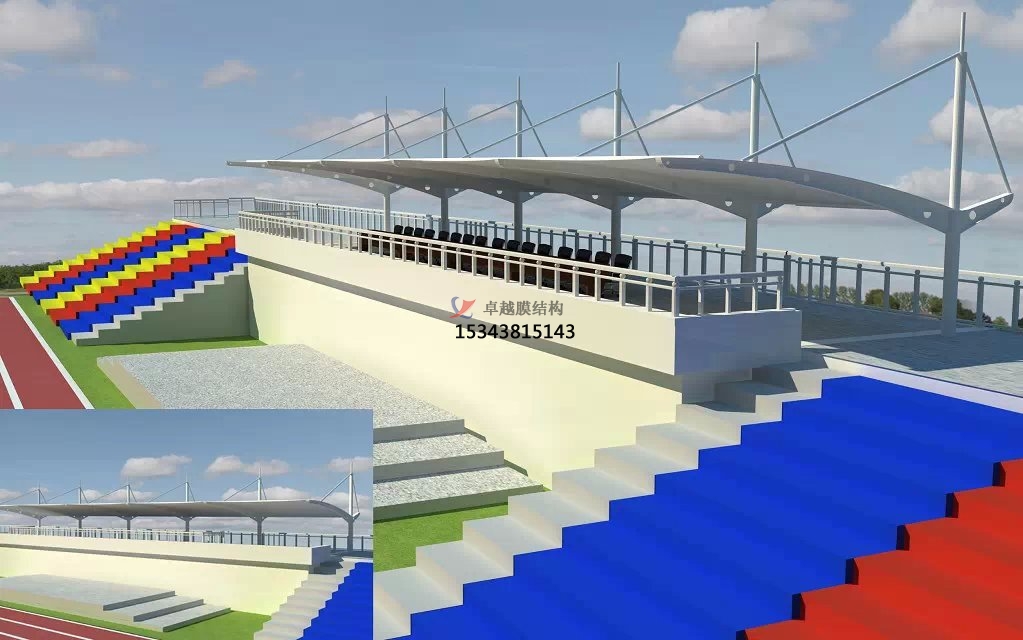 南樂縣<font color='red'>膜結(jié)構看臺</font>雨篷/主席臺/舞臺安裝專業(yè)生產(chǎn)廠家