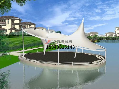 張拉膜建筑效果圖分享！