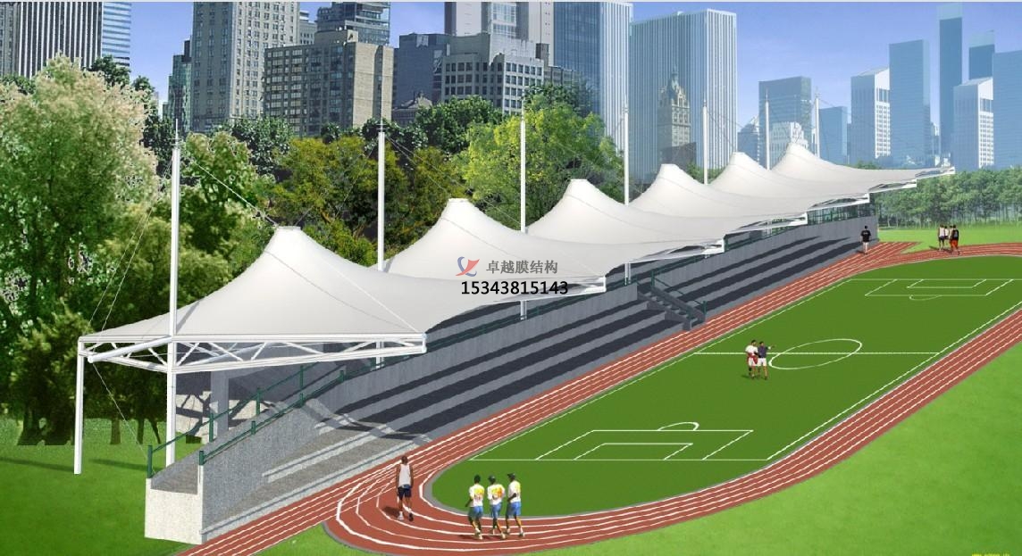 武漢景觀膜結(jié)構遮陽棚