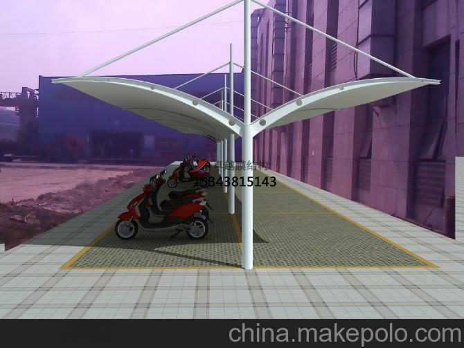大同膜結(jié)構(gòu)車(chē)棚效果圖