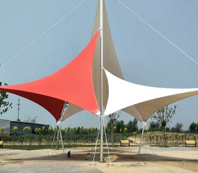 ETFE膜結構建筑膜材由ETFE（乙烯-四氟乙烯共聚物）生料直接制成