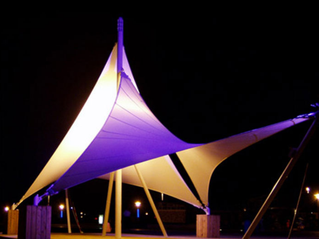 定制PVDF景觀膜結構，開啟建筑個性化大門