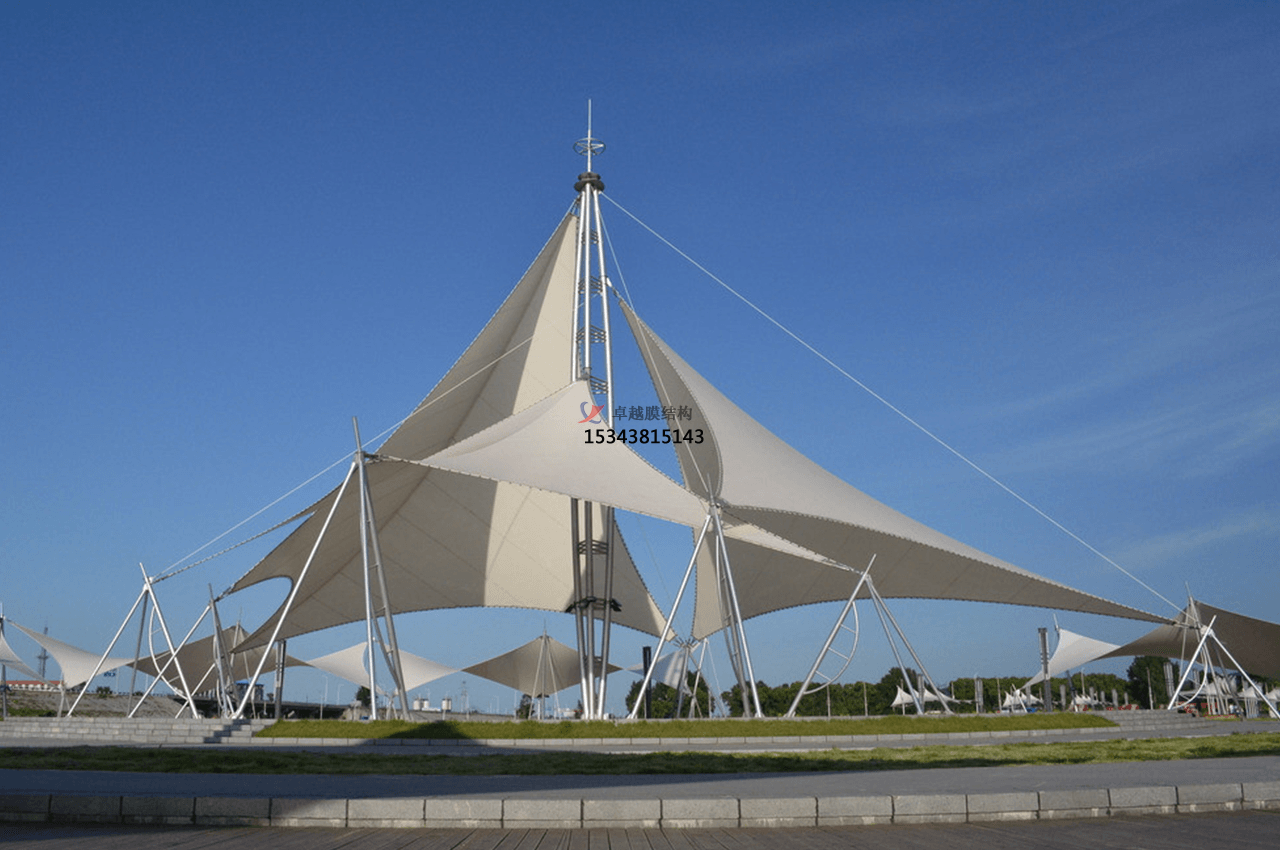 許昌膜結(jié)構(gòu)體育看臺、停車棚膜材廠家