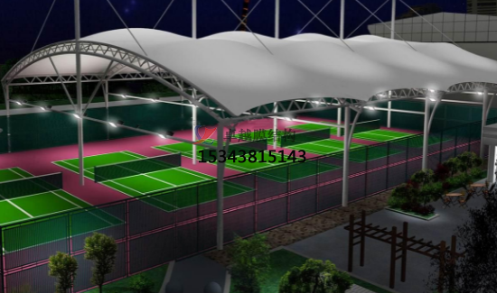  羽毛球館膜結(jié)構(gòu)是什么做得？