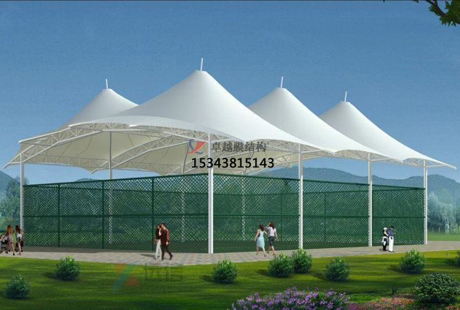  足球場(chǎng)膜結(jié)構(gòu)雨棚破損如何修復(fù)？