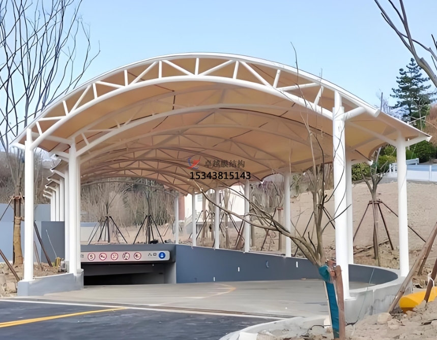 綏化膜結(jié)構(gòu)公司【地下車庫(kù)出入口雨棚】綏化膜結(jié)構(gòu)廠家