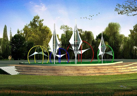 西安張拉膜遮陽(yáng)棚生產(chǎn)廠家設(shè)計(jì)施工【西安外國(guó)語(yǔ)大學(xué)(長(zhǎng)安校區(qū))張拉膜遮陽(yáng)棚】等項(xiàng)目