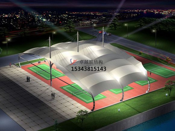 寧夏膜結(jié)構(gòu)公司【索膜結(jié)構(gòu)羽球場】寧夏<font color='red'>膜結(jié)構(gòu)廠家</font>